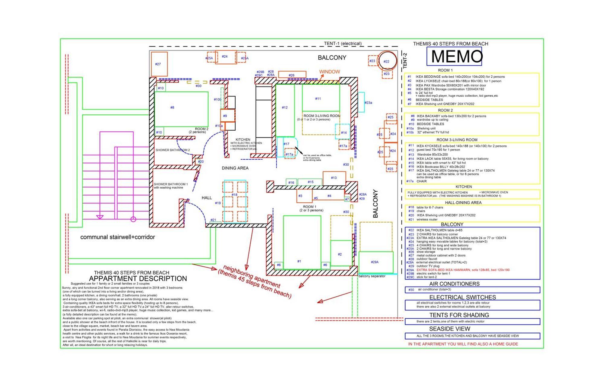 Themis 40 Steps From Beach Paralia Dionysiou Exterior foto