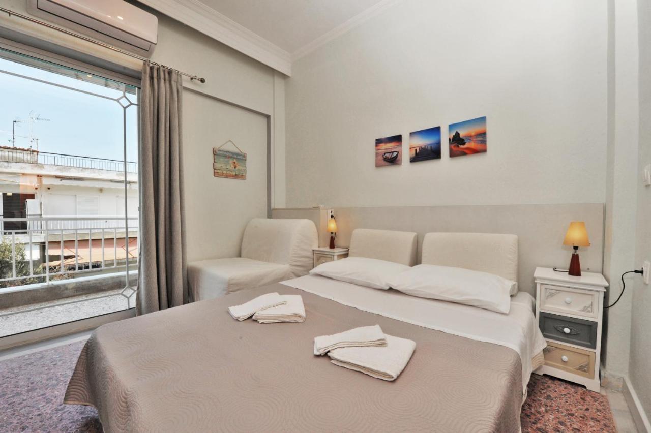Themis 40 Steps From Beach Paralia Dionysiou Exterior foto